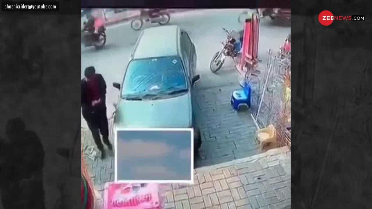 Viral Video : कार में चोरी का यह Footage देखकर आप हैरान रह जाएंगे!