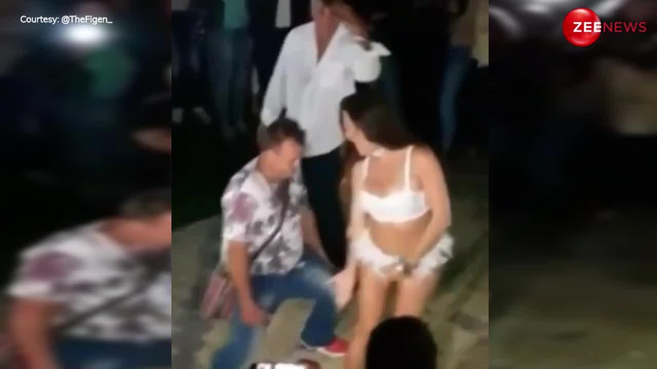 Husband Wife Video: लड़की के साथ हॉट डांस कर रहा था युवक, पत्नी ने आकर जड़ दिए थप्पड़, फिर..