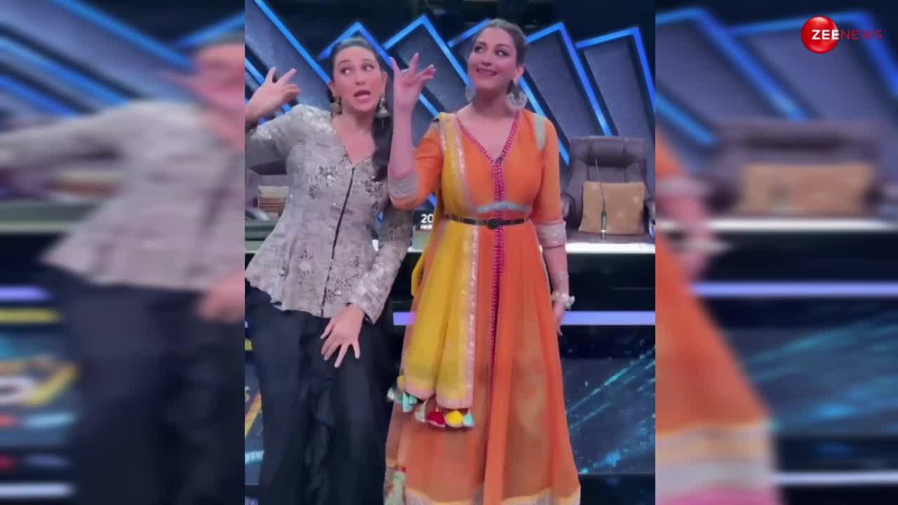 'म्हारे हिवड़ा में नाचे मोर' गाने पर Karisma Kapoor और Sonali Bendre ने लगाए ठुमके, देख लोग बोले- हम साथ-साथ हैं की मोरनी