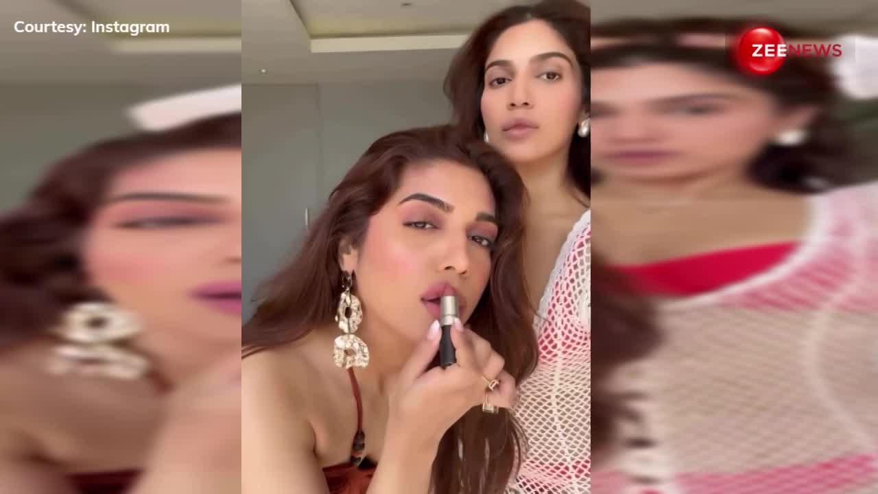 Pednekar Sisters ने कैमरे के सामने खुलम खुला कर दी ऐसी हरकत, इंटरनेट पर वायरल हुआ वीडियो