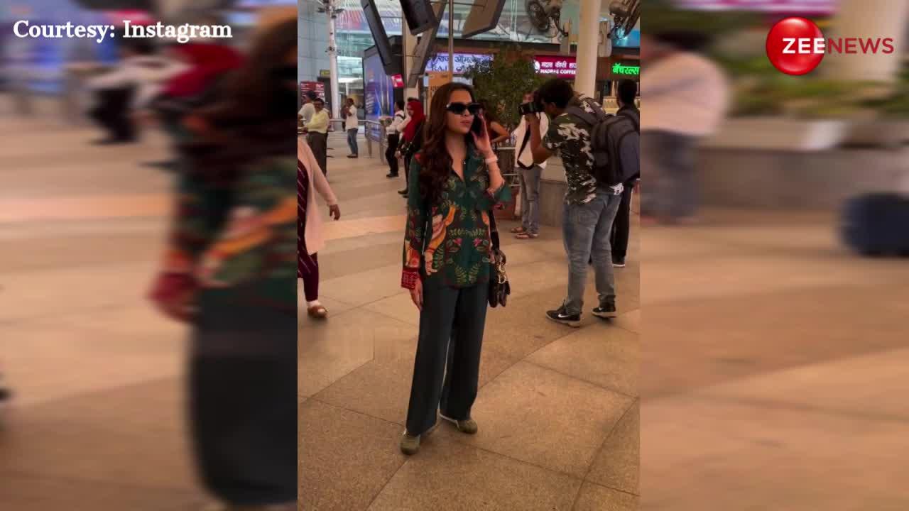 जयपुरी शर्ट में टीवी की सबसे खूबसूरत नागिन Tejasswi Prakash ने बरपाया कहर, वायरल हुआ एयरपोर्ट लुक