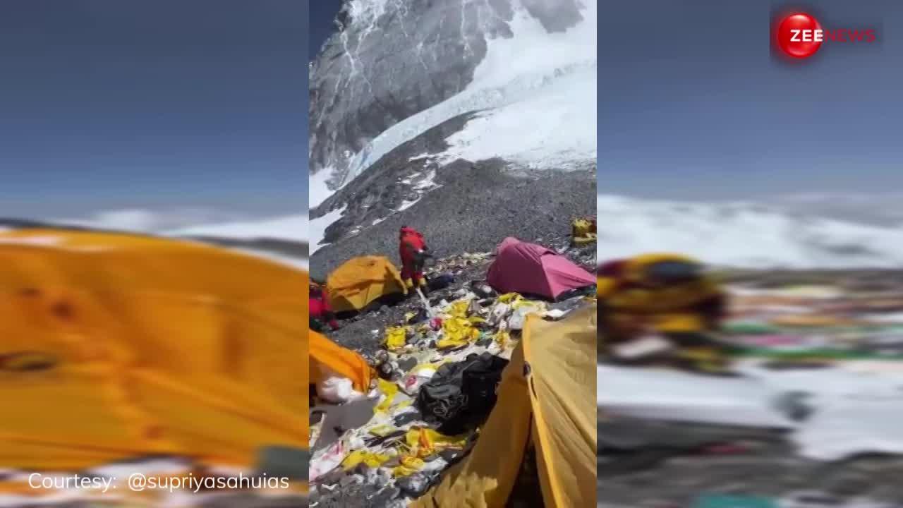 माउंट एवरेस्ट बेस कैंप पर दिखा कूड़े का पहाड़, चारों ओर कचरा ही कचरा देखकर फूटा Kangana Ranaut का गुस्सा, कहा- दुनिया को इंसानों से बचाओ