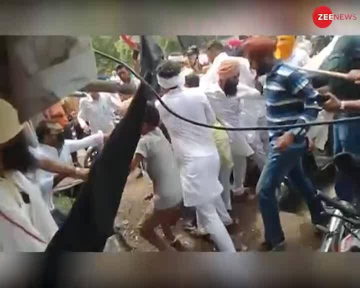 Viral: Video: प्रदर्शन कर रहे किसानों ने BJP नेता कैलाश मेघवाल पर किया हमला, फाड़े कपड़े