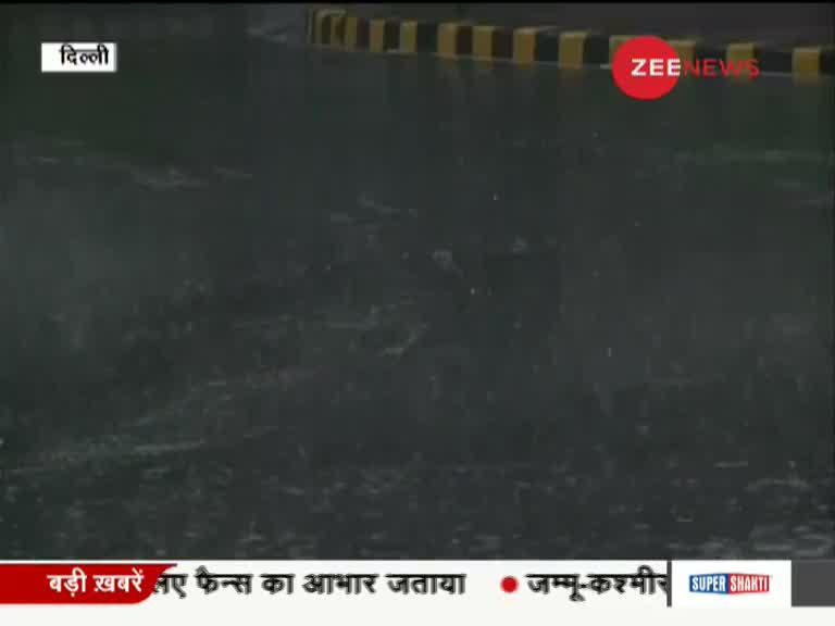 दिल्ली-एनसीआर के कुछ हिस्सों में भारी वर्षा, IMD ने कहा कि बारिश के 2-3 घंटे तक जारी रहने की संभावना