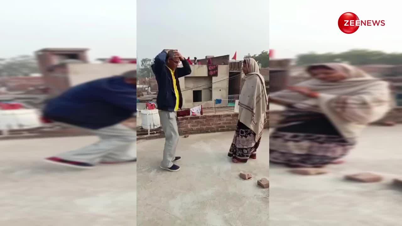 65 साल के चाचा ने अपनी पत्नी के साथ छत पर किया इतना रोमांटिक डांस कि मोहल्ले वालो ने बना डाली वीडियो