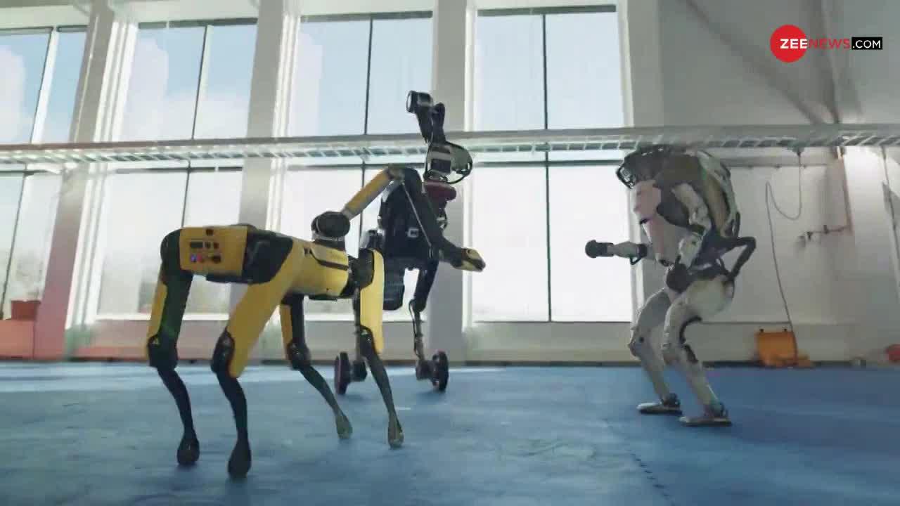 Viral Video : Robots के ग्रुप का ये डांस वाला वीडियो देख आप भी नाच उठेंगे