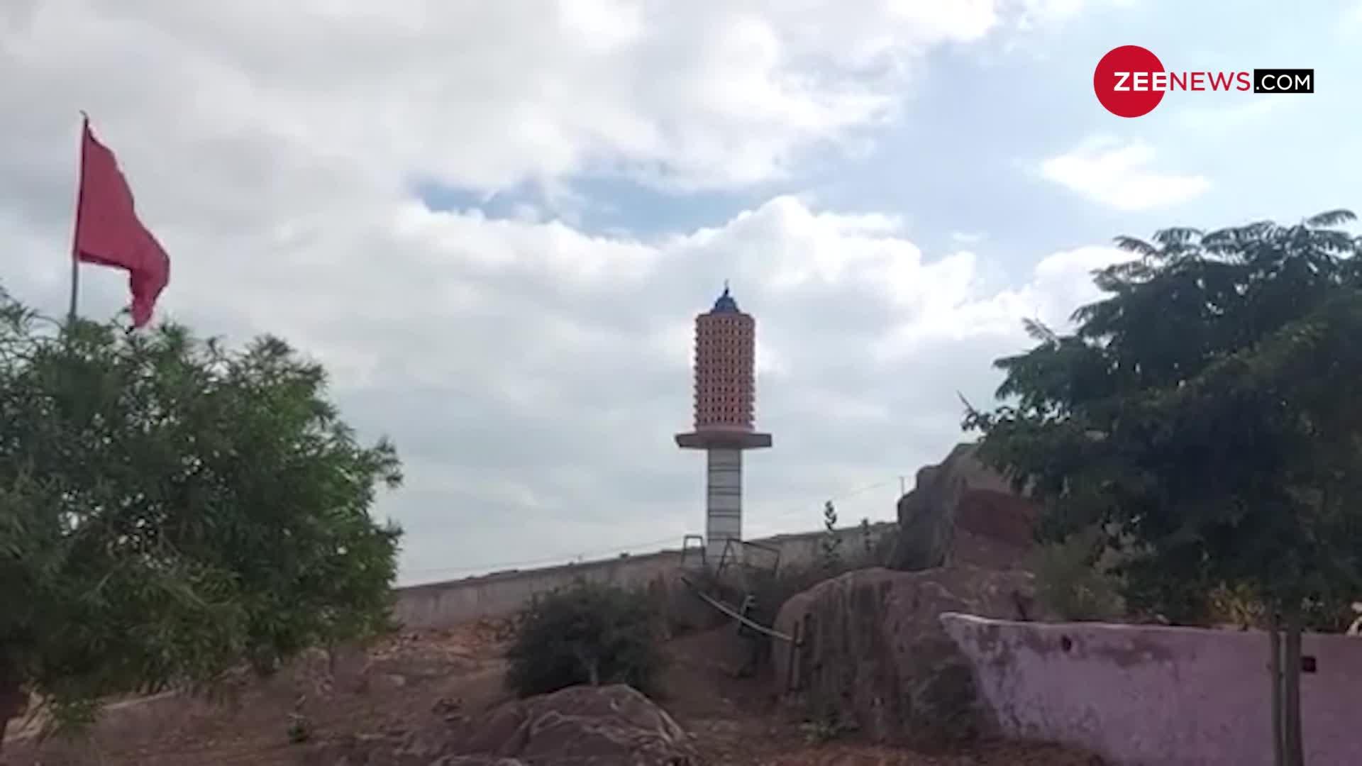 VIDEO राजस्थान में लाखों रुपये लगाकर पक्षियों के लिए बसेरे बनाए जाते हैं