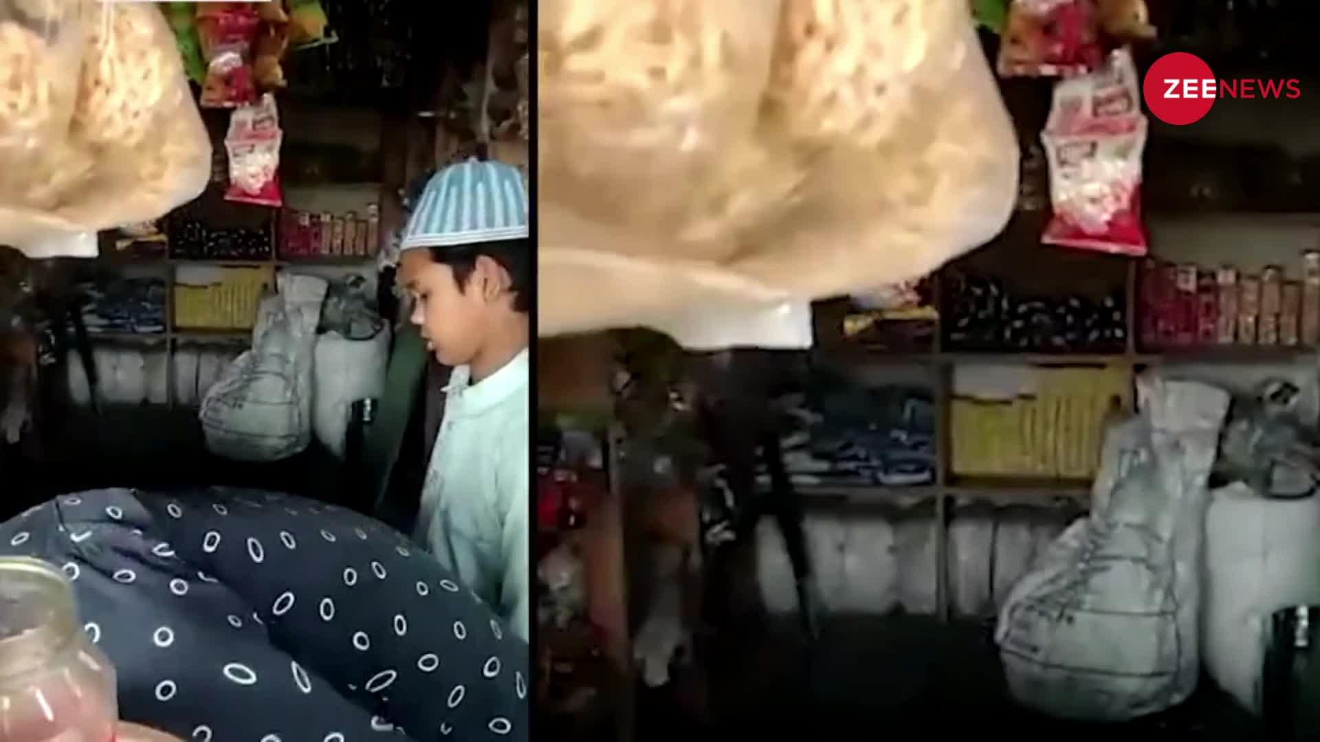 "पाकिस्तान ज़िंदाबाद" के नारे के साथ सामान बेच रहा था दुकानदार, वायरल हो रहा वीडियो