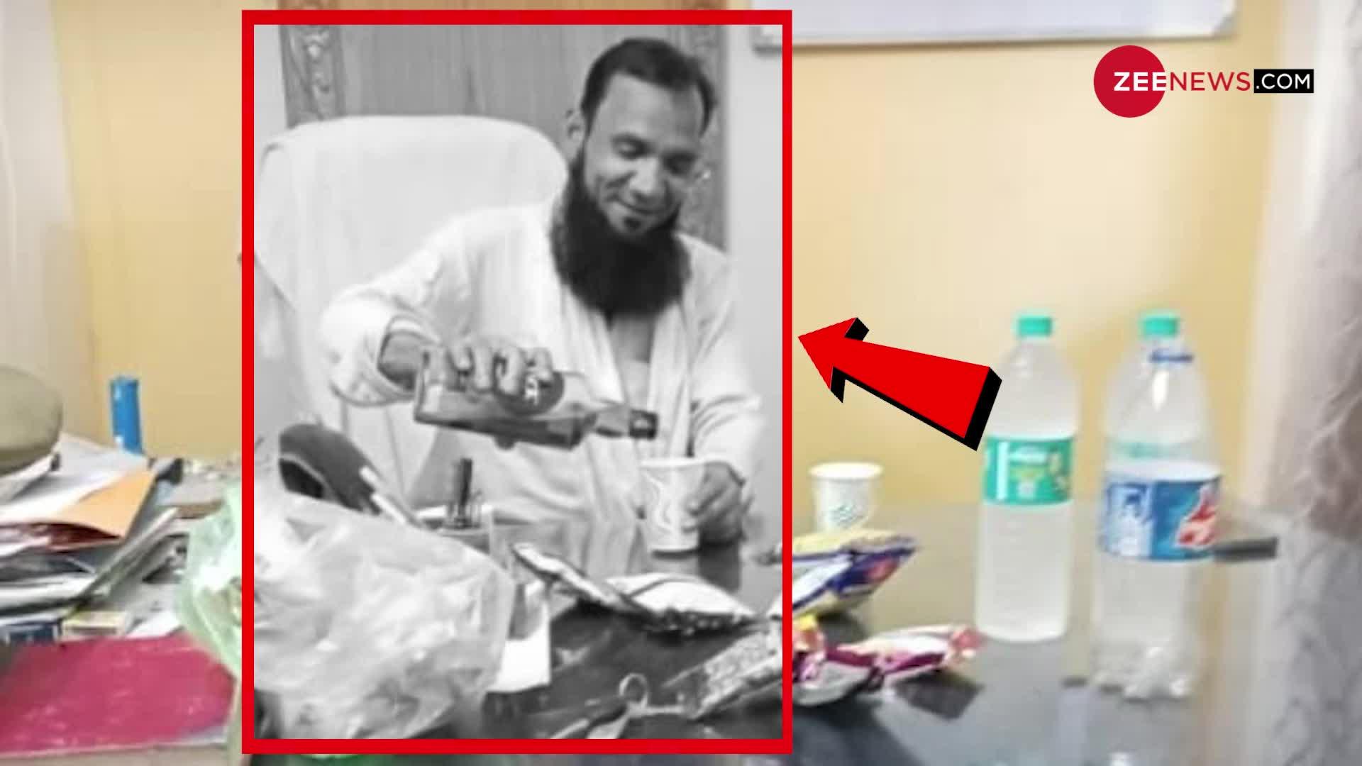 Yogi राज में इमरान ने पी पुलिस स्टेशन में शराब, दबोचा गया |