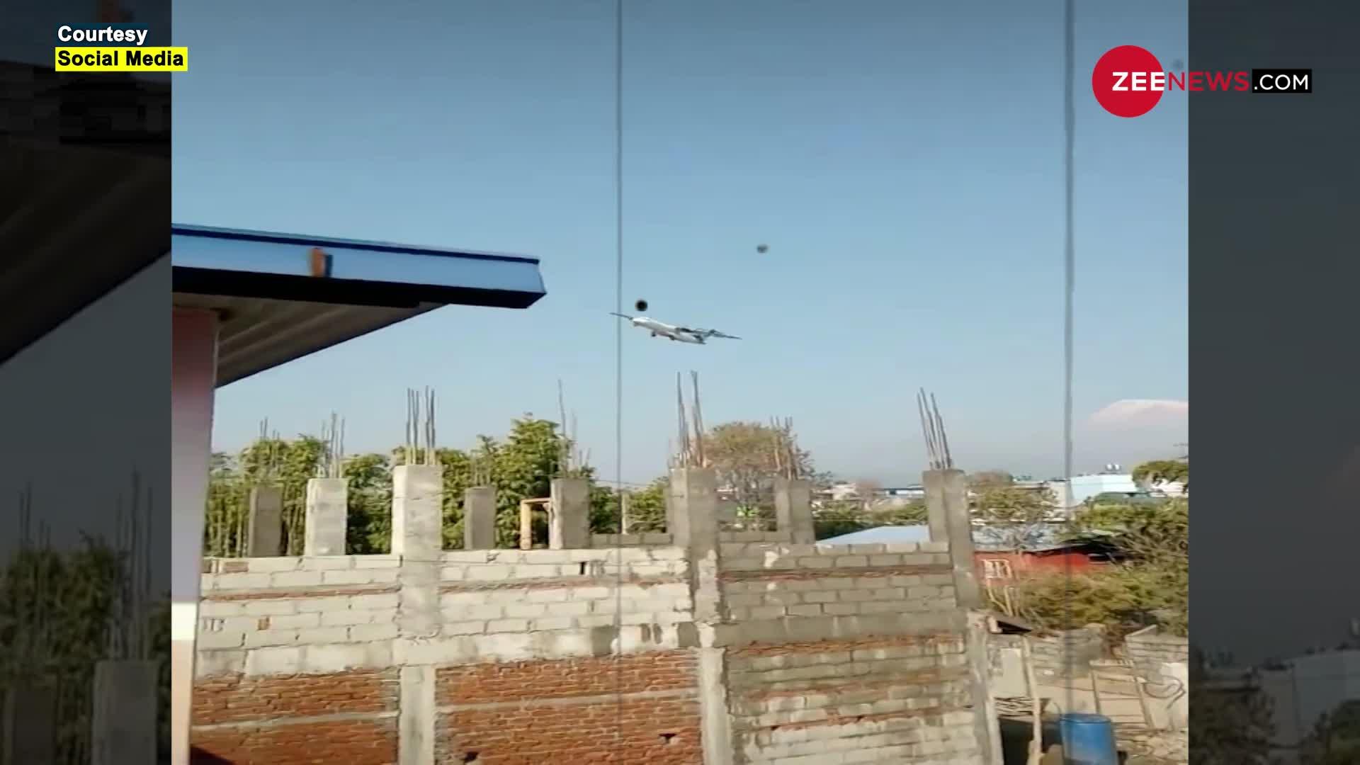 10 सेकंड के वीडियो में कैद हुआ नेपाल का विमान हादसा !