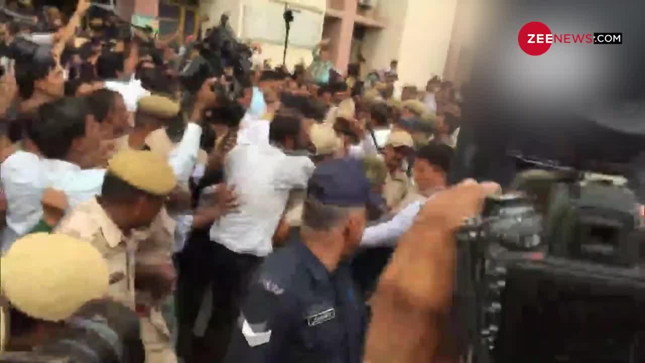 कन्हैयालाल के हत्यारों की कोर्ट के बाहर पिटाई, भयंकर गुस्से में लोग