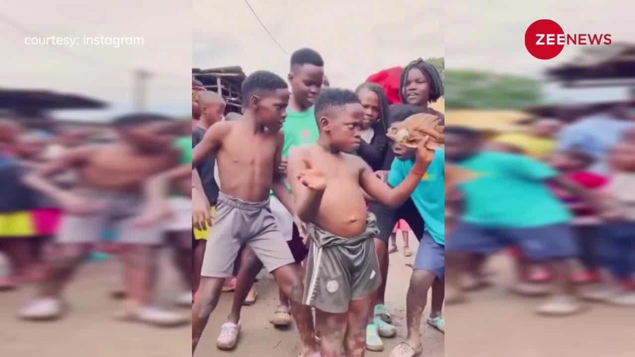 Bhojpuri गाने पर नाचते अफ्रीकी बच्चों ने मचाया बवाल, रॉकेट की स्पीड से वायरल हुआ वीडियो