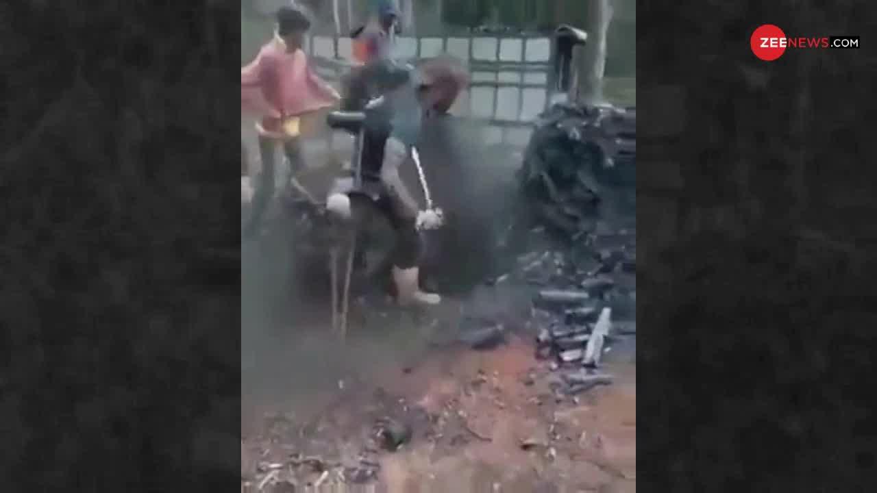 Viral Video : इस मजदूर को मेहनत करते देख आप अपनी समस्याएं भूल जाएंगे!