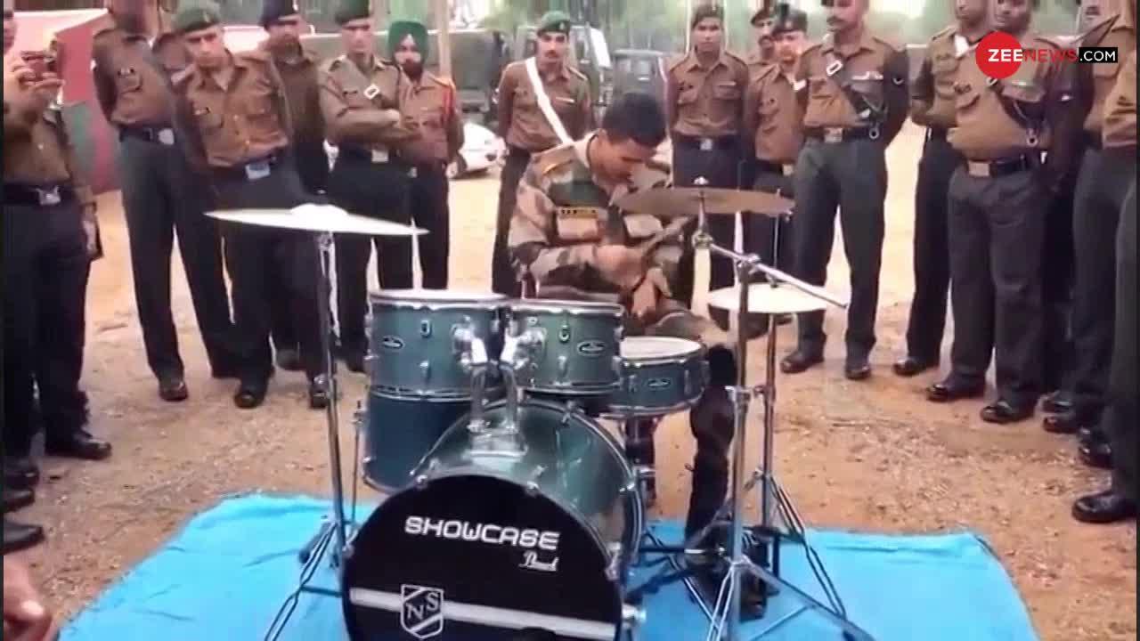 Viral Video : भारतीय सैनिक का यह हुनर देखने लायक है...