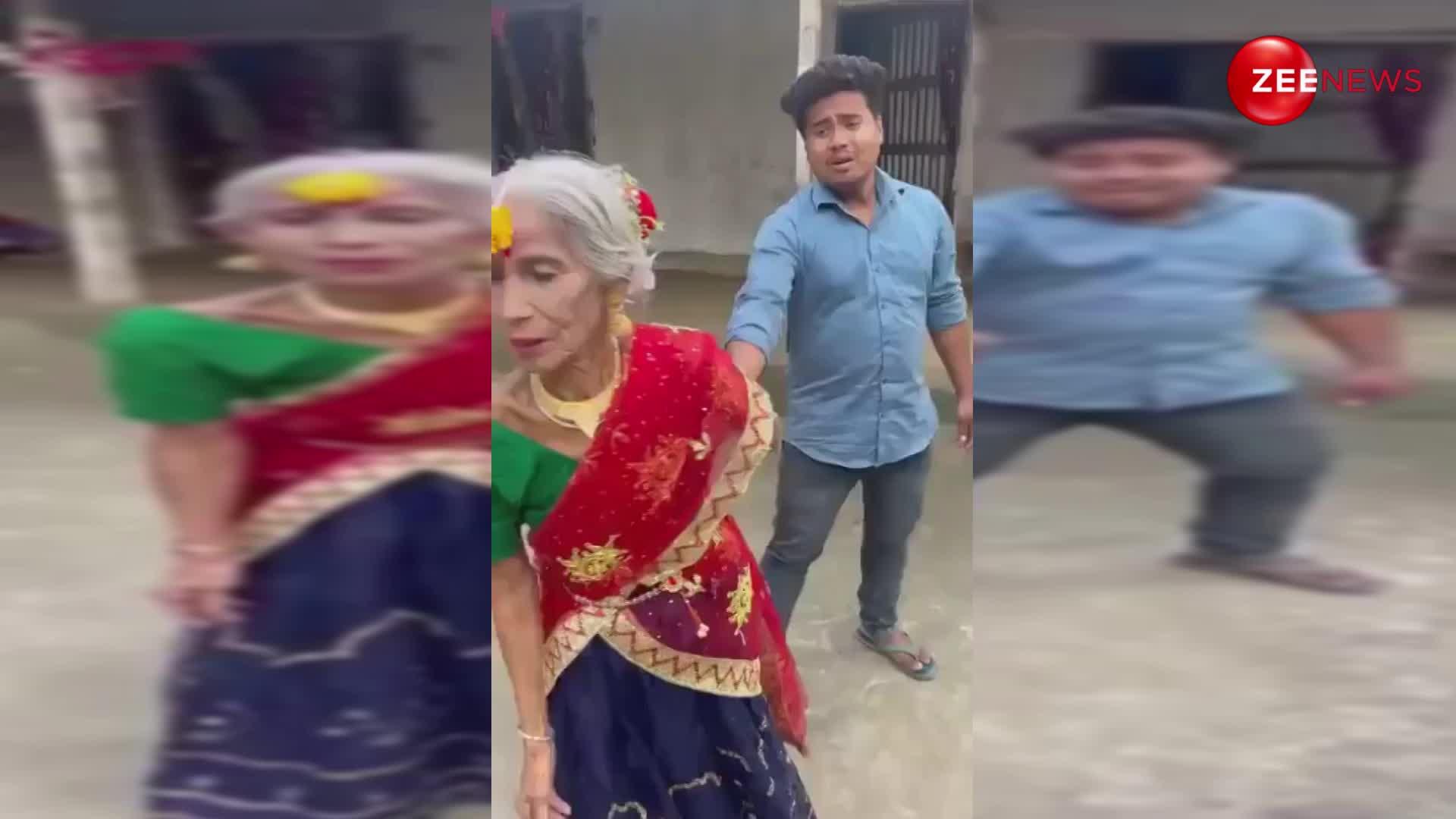 वाह रे अम्मा! 70 साल की Dadi ने जवान लड़के के साथ बनाई Reel, दोनों ने किया ऐसा Dance देख खुला रह जाएगा आपका मुंह
