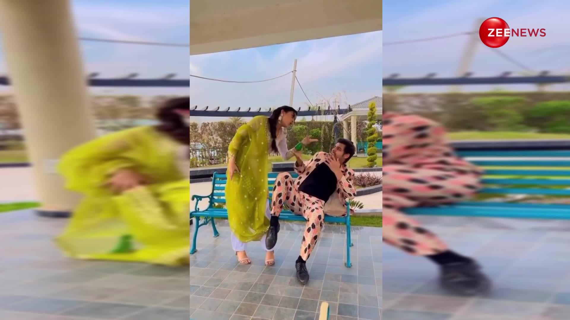 'Dil Dooba' गाने पर Isha Malviya और Samarth Jurel की रोमांटिक डांस वीडियो हुई वायरल