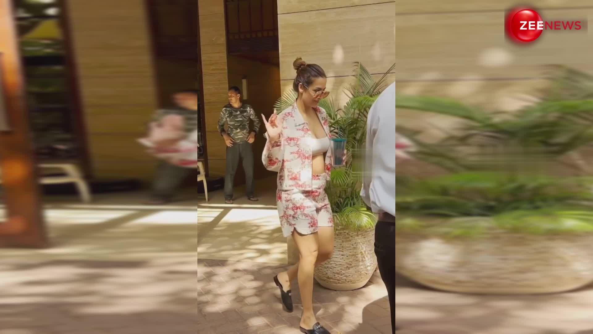 Entertainment Video: हाथ में कॉफी मग थामे फ्लोरल आउटफिट पहन घर से बाहर निकलीं Malaika Arora