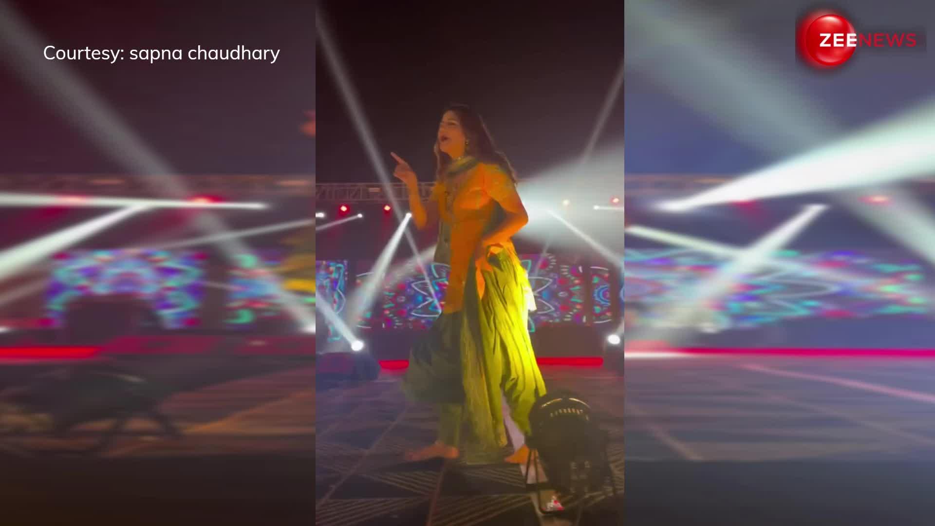 वाह! Sapna Choudhary ने हरियाणवी गाने पर किया जबरदस्त डांस, ठुमकों पर दिल हार बैठे फैंस