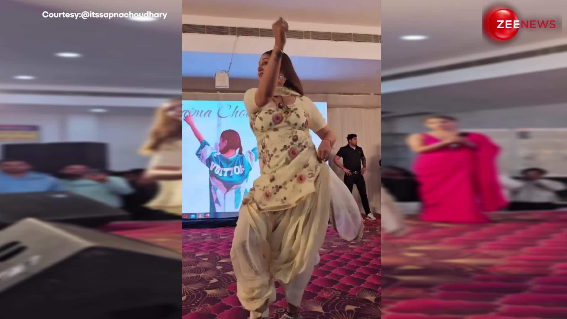 आज से पहले नहीं देखा होगा Sapna Choudhary का इतना धांसू डांस, एक्ट्रेस के लिए स्टेज पर खूब बजी थीं सीटियां