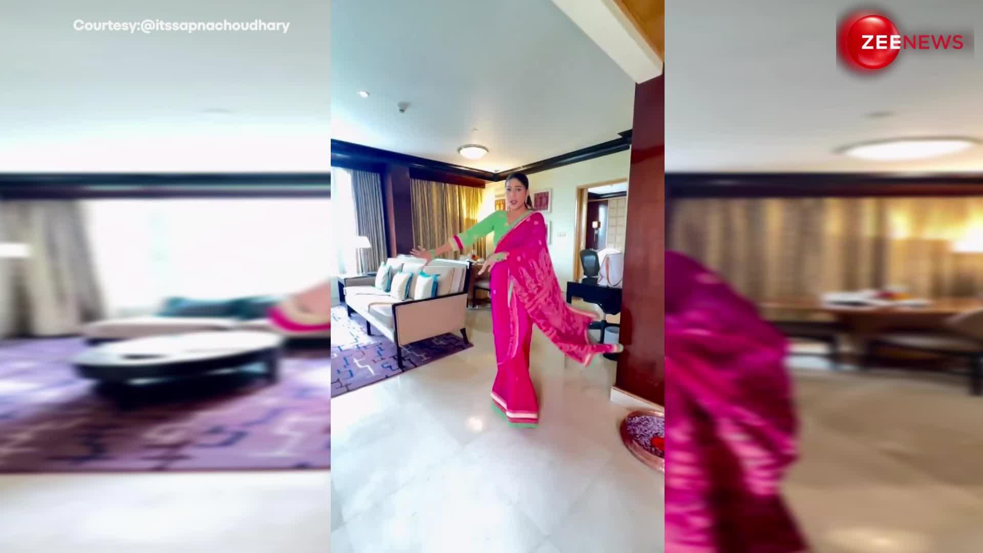 'टुन्ना टुन्ना' गाने पर जमकर नाचीं Sapna Choudhary, इस बार घर में डांस कर जमा दी महफिल
