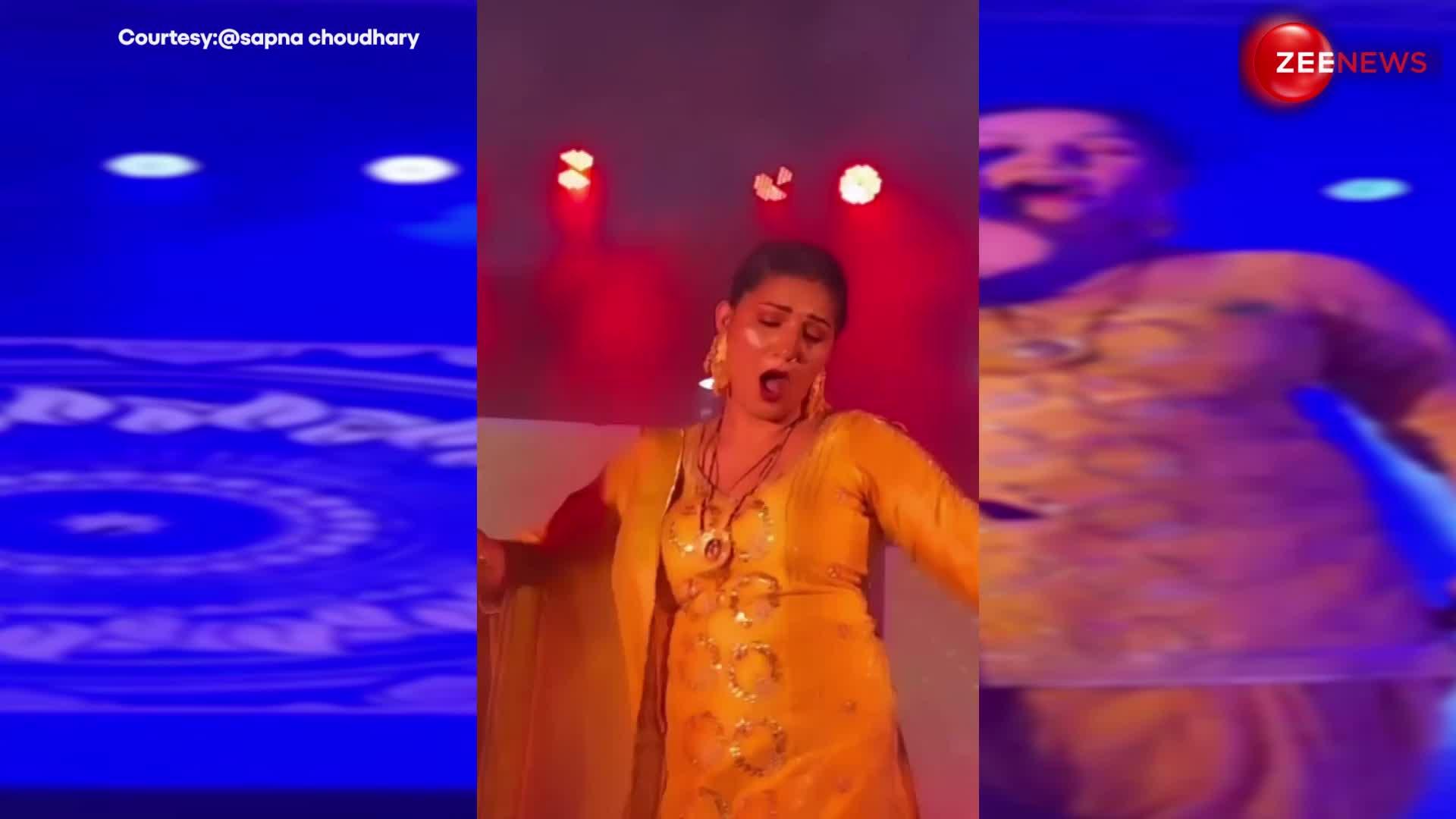 Sapna Choudhary ने 'मन्ने आवे हिचकी' गाने पर पीला सूट पहन बलखाई कमरिया, एक्ट्रेस को देख हिल गया लोगों का दिल