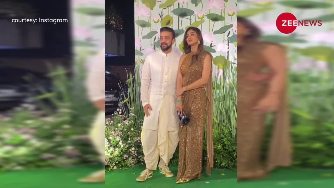 ग्लैमरस लुक में Salman Khan की बहन Arpita की दिवाली पार्टी पहुंचीं Shilpa Shetty, बिना मास्क के नजर आए Raj Kundra