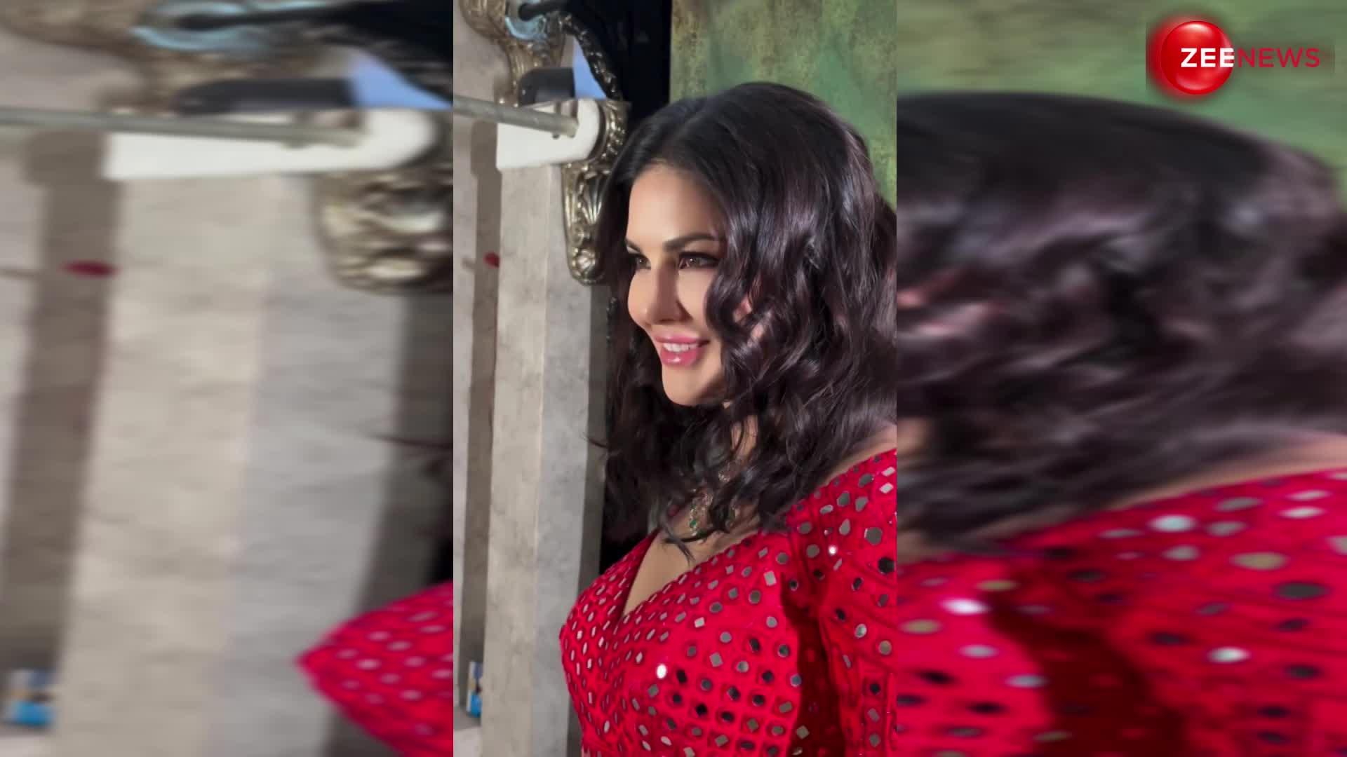 Sunny Leone का सिजलिंग अवतार, रेड ड्रेस में लग रही हैं बेहद हसीन, लुक पर फिदा हुए फैंस