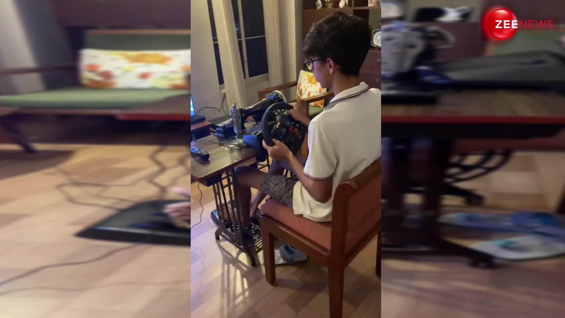 Jugad Video: मम्मी की सिलाई मशीन से बच्चे ने बना डाला जुगाड़ू प्लेस्टेशन, देख घूम जाएगा आपका दिमाग